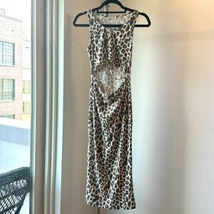 Endless Blu snowprint S // M Summer dress.